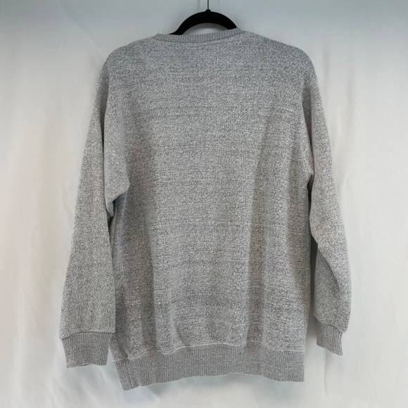 Tobermory River Wear Crewneck Sweater Variegated Gray Unisex Medium LIKE NEW - Picture 2 of 13